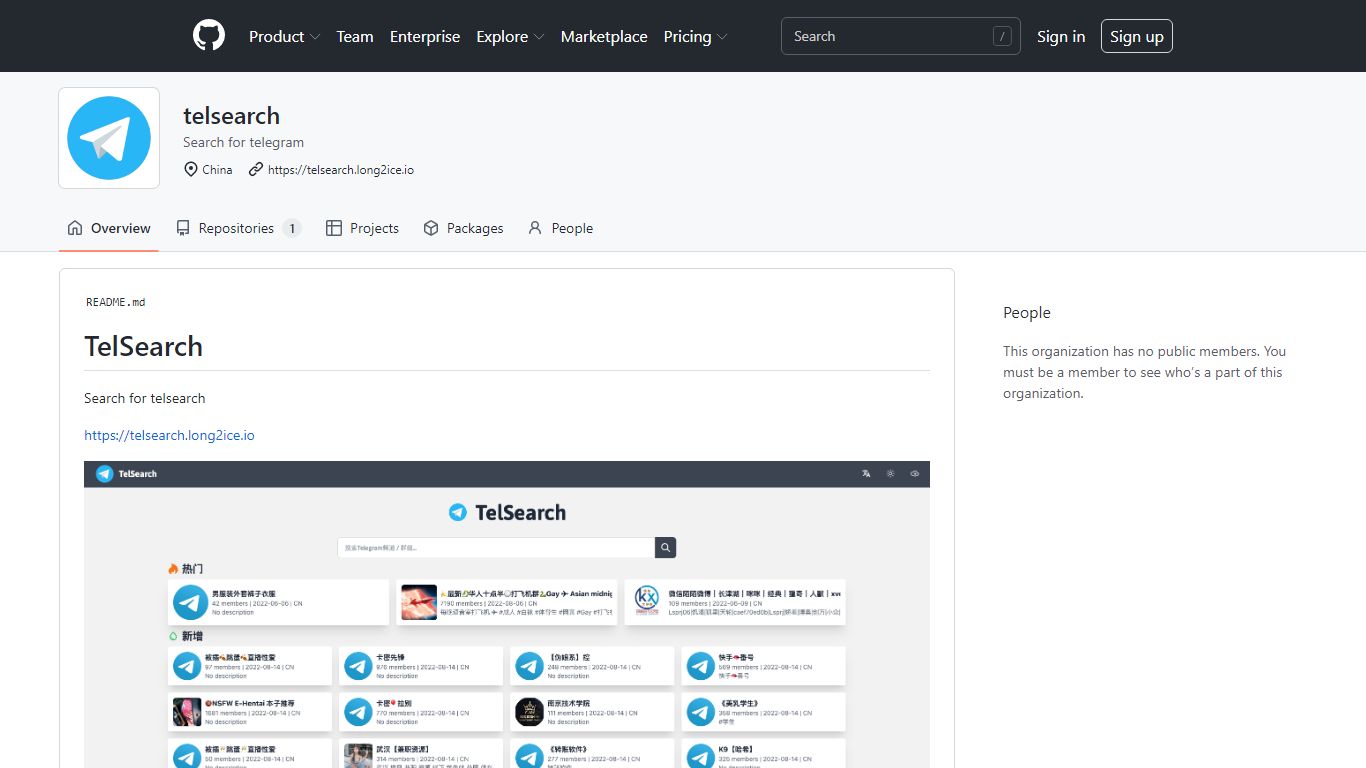 telsearch · GitHub